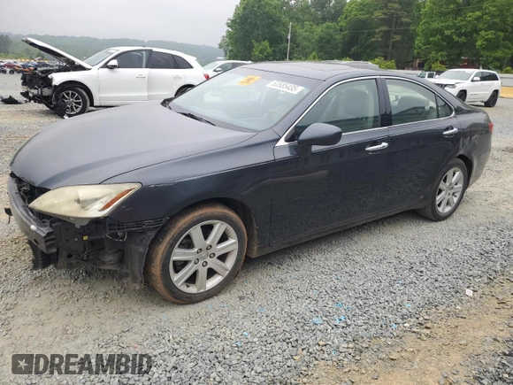 2009 Lexus ES 330 with VIN JTHBJ46G192291027, listed as a Copart auction lot 53585435 with 137,765 mi miles and Salvage Title. Bid and sale history available at DreamBid. Image 1.