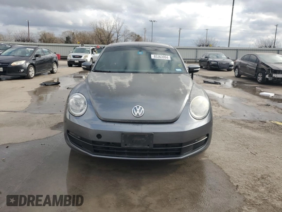 2012 Volkswagen Beetle with VIN 3VWHX7AT3CM658152, listed as a Copart auction lot 85363994 with 1,281 mi miles and Clean Title. Bid and sale history available at DreamBid. Image 5.