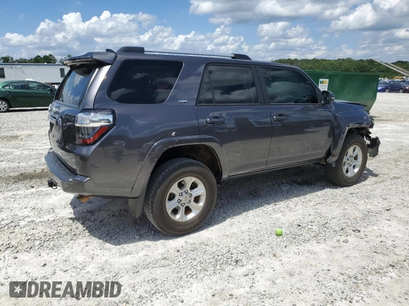 2023 Toyota 4Runner SR5 Premium with VIN JTENU5JR6P6137046, listed as a Copart auction lot 60876265 with 31,255 mi miles and Salvage title. Bid and sale history available at DreamBid. Image 3.
