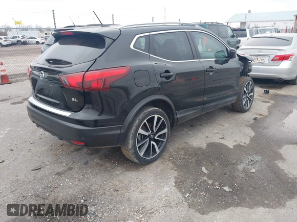 2019 Nissan Rogue S with VIN JN1BJ1CP3KW528851, listed as a IAAI auction lot 41554908 with 53,296 mi miles and . Bid and sale history available at DreamBid. Image 4.