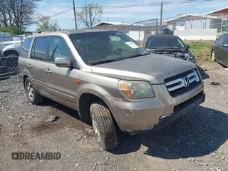 2006 Honda Pilot EX-L with VIN 2HKYF186X6H542279, listed as a IAAI auction lot 41841540 with Not Provided miles and . Bid and sale history available at DreamBid. Image 1.