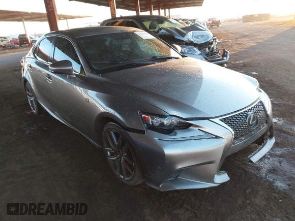 2016 Lexus IS 350 with VIN JTHBE1D23G5025417, listed as a IAAI auction lot 41381603 with 128,770 mi miles and . Bid and sale history available at DreamBid. Image 1.