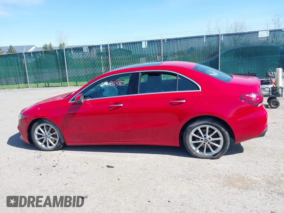 2020 Mercedes-Benz A 220 with VIN W1K3G4FB8LW044103, listed as a IAAI auction lot 42126567 with 56,657 mi miles and . Bid and sale history available at DreamBid. Image 14.
