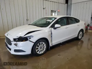 2015 Ford Fusion S with VIN 3FA6P0G79FR301924, listed as a Copart auction lot 50570565 with 121,859 mi miles and Salvage Title. Bid and sale history available at carsss.com. Image 1.
