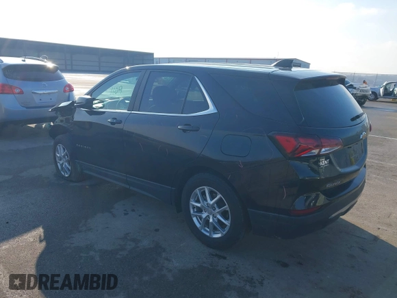 2022 Chevrolet Equinox LT with VIN 3GNAXKEV7NL193667, listed as a IAAI auction lot 41675785 with 68,515 mi miles and . Bid and sale history available at DreamBid. Image 3.