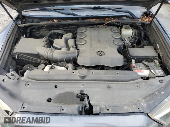 2014 Toyota 4Runner SR5 with VIN JTEZU5JR6E5069089, listed as a Copart auction lot 56234695 with 147,684 mi miles and Salvage title. Bid and sale history available at DreamBid. Image 12.