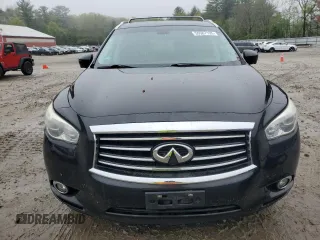 2013 Infiniti JX35 with VIN 5N1AL0MM3DC341546, listed as a Copart auction lot 55587155 with 128,846 mi miles and Clean Title. Bid and sale history available at DreamBid. Image 5.