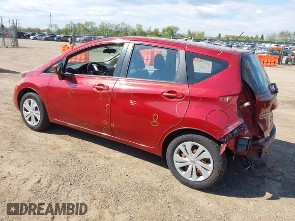 2017 Nissan Note S Plus with VIN 3N1CE2CP3HL374073, listed as a IAAI auction lot 42183394 with 54,468 mi miles and . Bid and sale history available at DreamBid. Image 3.