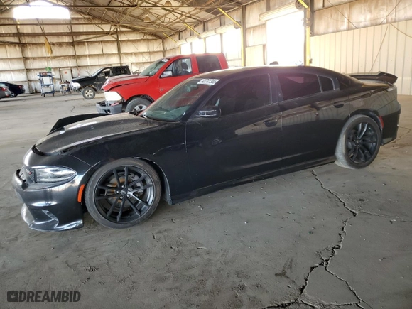 2019 Dodge Charger R/T with VIN 2C3CDXCT7KH754354, listed as a Copart auction lot 42741305 with NaN miles and Salvage Title. Bid and sale history available at carsss.com. Image 1.