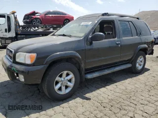 2003 Nissan Pathfinder LE with VIN JN8DR09Y73W806584, listed as a Copart auction lot 61844655 with 257,289 mi miles and Salvage title. Bid and sale history available at DreamBid. Image 1.