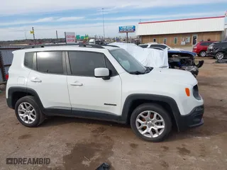 2017 Jeep Renegade Altitude with VIN ZACCJABB7HPE60518, listed as a IAAI auction lot 41787992 with 93,722 mi miles. Bid and sale history available at carsss.com. Image 13.