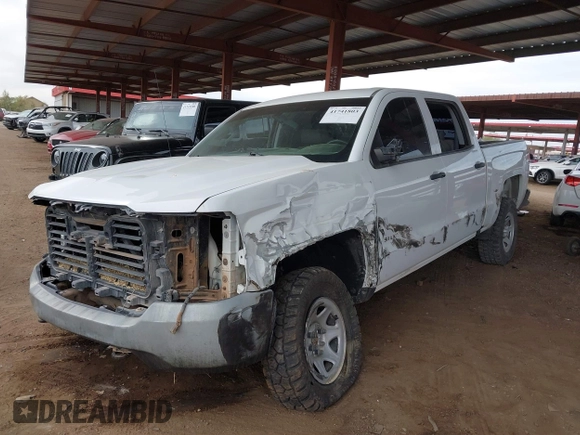 2018 Chevrolet Silverado 1500 Work Truck with VIN 3GCUKNEC2JG308361, listed as a IAAI auction lot 41741803 with 121,793 mi miles. Bid and sale history available at carsss.com. Image 17.