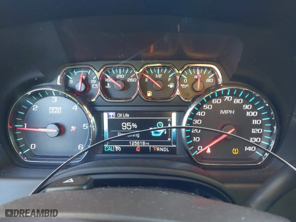2019 Chevrolet Tahoe LT with VIN 1GNSCBKC8KR123828, listed as a IAAI auction lot 41256573 with 125,618 mi miles. Bid and sale history available at carsss.com. Image 7.