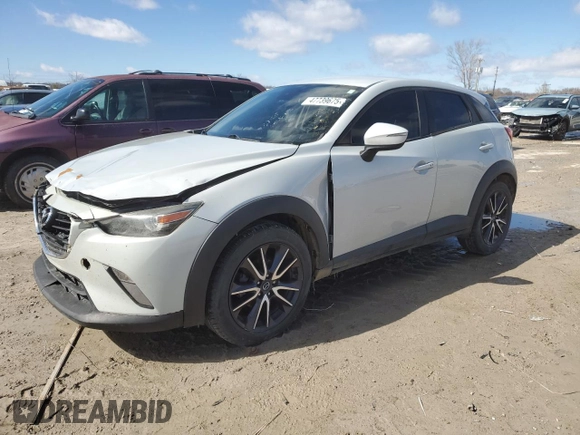 2018 Mazda CX-3 Touring with VIN JM1DKDC70J0329536, listed as a Copart auction lot 47739675 with 131,729 mi miles and Clean Title. Bid and sale history available at carsss.com. Image 1.