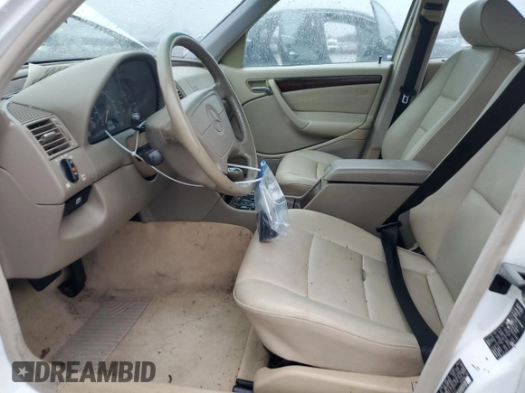1998 Mercedes-Benz C 230/260/280/320 with VIN WDBHA23G1WA558025, listed as a Copart auction lot 45115295 with 80,891 mi miles and Clean Title. Bid and sale history available at carsss.com. Image 7.