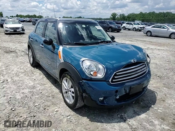 2012 MINI Countryman with VIN WMWZB3C55CWM30373, listed as a Copart auction lot 56836925 with 44,146 mi miles and Salvage title. Bid and sale history available at DreamBid. Image 13.