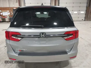 2024 Honda Odyssey EX-L with VIN 5FNRL6H68RB058253, listed as a IAAI auction lot 41721587 with 22,522 mi miles and . Bid and sale history available at DreamBid. Image 16.