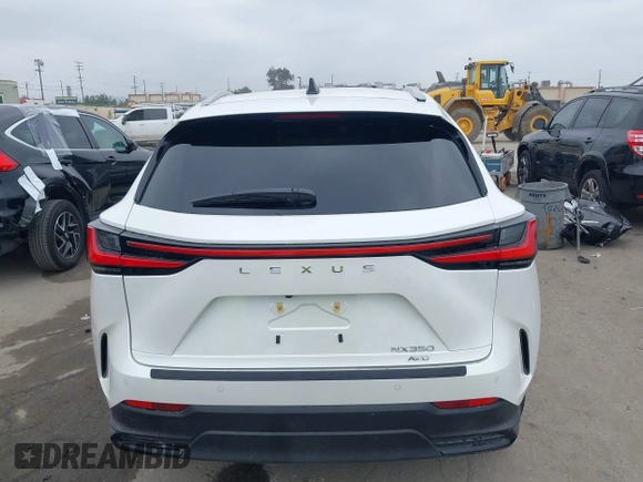 2025 Lexus NX 350 Premium with VIN JTJGGCEZ6S2023225, listed as a IAAI auction lot 42385139 with 1,590 mi miles and . Bid and sale history available at DreamBid. Image 16.