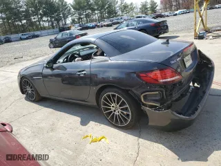 2020 Mercedes-Benz SLC with VIN WDDPK3JA1LF167573, listed as a Copart auction lot 52116765 with 0 mi miles and Salvage Title. Bid and sale history available at carsss.com. Image 2.