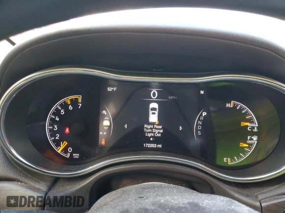2014 Jeep Grand Cherokee Overland with VIN 1C4RJFCT6EC247798, listed as a Copart auction lot 48344975 with 172,253 mi miles and Salvage Title. Bid and sale history available at DreamBid. Image 9.
