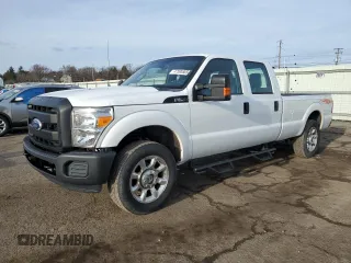 2011 Ford Super Duty F-250 SRW XL with VIN 1FT7W2B68BEB17616, listed as a Copart auction lot 47595565 with 125,883 mi miles and Clean Title. Bid and sale history available at carsss.com. Image 1.