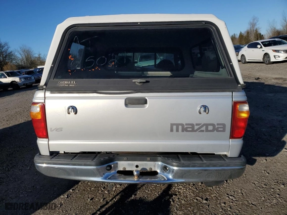 2003 Mazda B-Series 2WD Truck with VIN 4F4YR46UX3TM21356, listed as a Copart auction lot 44966665 with 90,681 mi miles and Salvage Title. Bid and sale history available at carsss.com. Image 6.