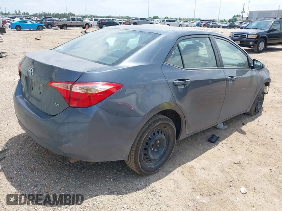 2019 Toyota Corolla L z VIN 5YFBURHE9KP863275, wystawiony jako IAAI lot #42045527 z przebiegiem 83 106 mil mil oraz . Historia ofert i sprzedaży dostępna na DreamBid. Obrazek 4.
