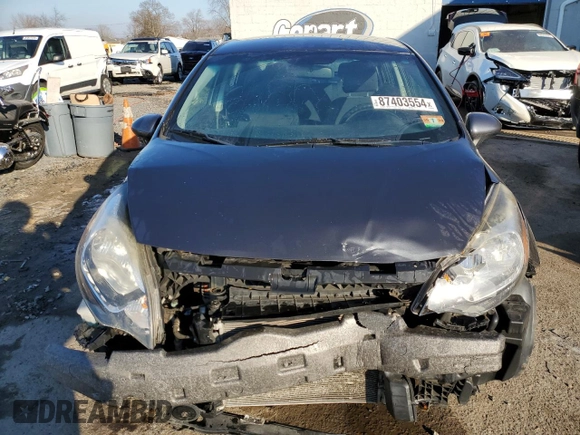 2015 Kia Rio EX with VIN KNADN4A3XF6456562, listed as a Copart auction lot 87403554 with 148,601 mi miles and Salvage Title. Bid and sale history available at carsss.com. Image 5.