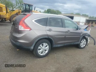 2013 Honda CR-V EX-L z VIN 5J6RM4H72DL033763, wystawiony jako Copart lot #56979455 z przebiegiem Nie podano mil oraz Szkody całkowita. Historia ofert i sprzedaży dostępna na DreamBid. Obrazek 3.