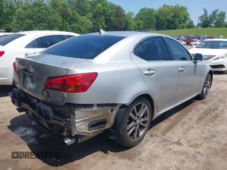 2008 Lexus IS 250 with VIN JTHBK262085065063, listed as a IAAI auction lot 42142865 with 277,892 mi miles. Bid and sale history available at carsss.com. Image 4.