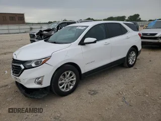 2021 Chevrolet Equinox LT with VIN 3GNAXKEVXML396387, listed as a Copart auction lot 58217055 with 60,156 mi miles and Salvage title. Bid and sale history available at DreamBid. Image 1.