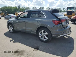 2021 Audi Q3 Premium with VIN WA1AUCF37M1067054, listed as a Copart auction lot 57299815 with 67,334 mi miles and Salvage title. Bid and sale history available at DreamBid. Image 2.