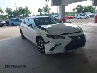 2025 Lexus ES 350 z VIN 58ADZ1B10SU194502, wystawiony jako IAAI lot #42456925 z przebiegiem 888 mil mil oraz . Historia ofert i sprzedaży dostępna na DreamBid. Obrazek 1.