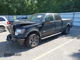 2011 Ford F-150 XLT with VIN 1FTFW1ET1BFC15033, listed as a IAAI auction lot 42585228 with 154,575 mi miles and . Bid and sale history available at DreamBid. Image 2.