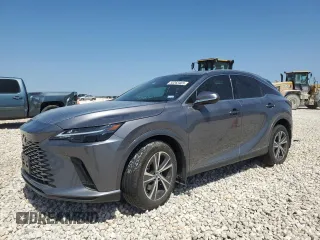 2023 Lexus RX with VIN 2T2BBMCA9PC019785, listed as a Copart auction lot 50263465 with 29,014 mi miles and Salvage Title. Bid and sale history available at carsss.com. Image 1.