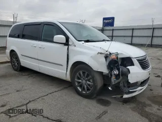 2015 Chrysler Town & Country S with VIN 2C4RC1HG0FR755170, listed as a Copart auction lot 82237754 with 214,466 mi miles and Salvage Title. Bid and sale history available at DreamBid. Image 4.