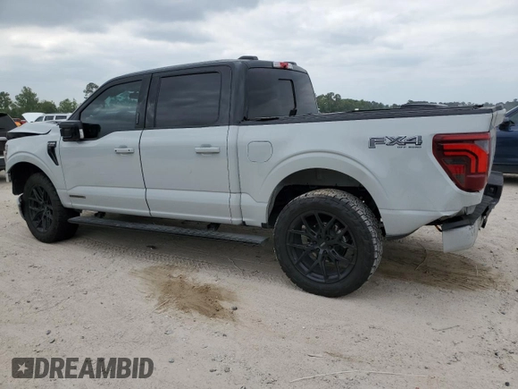 2024 Ford F-150 with VIN 1FTFW7LD9RFB23046, listed as a Copart auction lot 52367945 with 7,166 mi miles and Salvage title. Bid and sale history available at DreamBid. Image 2.