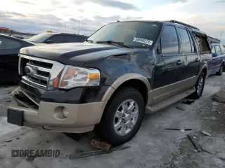 2014 Ford Expedition EL XLT with VIN 1FMJK1J57EEF44919, listed as a Copart auction lot 88660275 with 132,063 mi miles and Salvage Title. Bid and sale history available at carsss.com. Image 1.