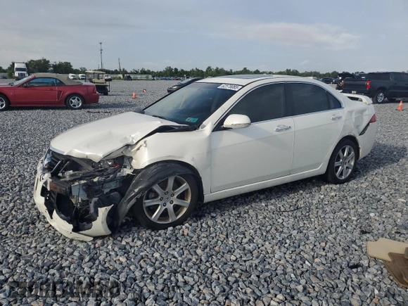 2005 Acura TSX with VIN JH4CL96805C035440, listed as a Copart auction lot 62578085 with 197,120 mi miles and Salvage title. Bid and sale history available at DreamBid. Image 1.