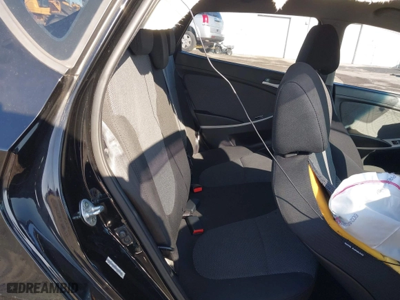 2014 Hyundai Accent GS with VIN KMHCT5AE0EU189319, listed as a IAAI auction lot 41985071 with 72,633 mi miles. Bid and sale history available at carsss.com. Image 8.
