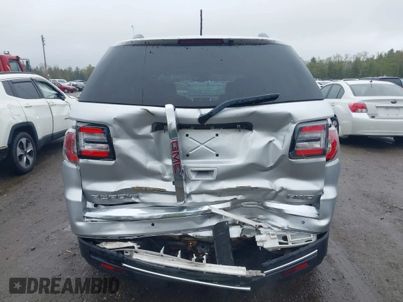 2015 GMC Acadia SLT with VIN 1GKKVRKD6FJ382279, listed as a IAAI auction lot 42165910 with 113,952 mi miles. Bid and sale history available at carsss.com. Image 6.