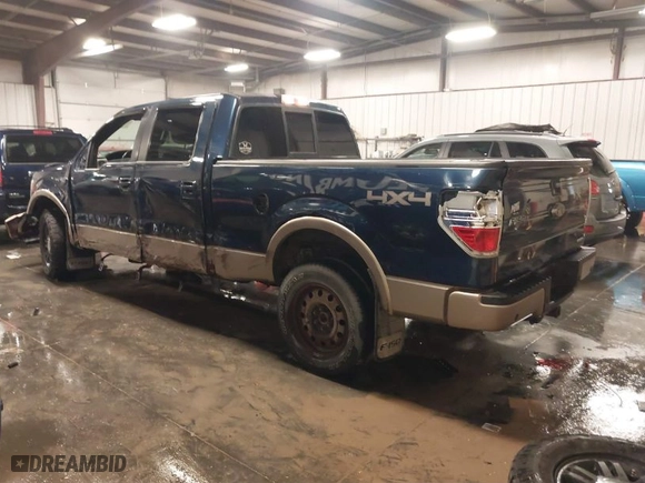 2013 Ford F-150 XL with VIN 1FTFW1EF7DFA74448, listed as a IAAI auction lot 40944246 with 183,001 mi miles. Bid and sale history available at carsss.com. Image 3.