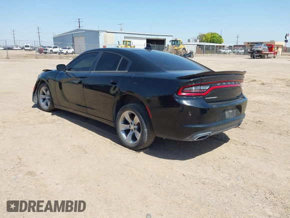 2017 Dodge Charger SXT with VIN 2C3CDXHG0HH571849, listed as a IAAI auction lot 42012518 with 104,586 mi miles and . Bid and sale history available at carsss.com. Image 3.