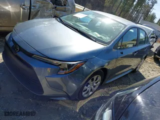 2024 Toyota Corolla LE with VIN 5YFB4MDE0RP150008, listed as a IAAI auction lot 41869195 with 25,012 mi miles. Bid and sale history available at carsss.com. Image 21.