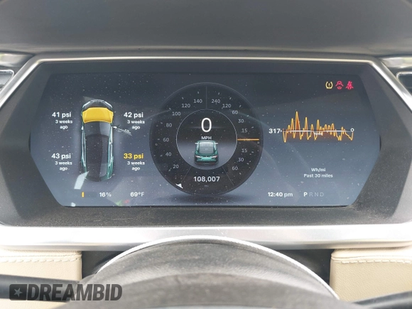 2013 Tesla Model S с VIN 5YJSA1DG9DFP06457, выставлен на аукционе IAAI как лот 42432903 с пробегом 108 007 миль миль и . История ставок и продаж доступна на DreamBid. Изображение 7.