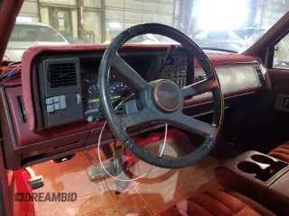 1991 GMC Sierra 1500 with VIN 2GTHC39K2M1538208, listed as a Copart auction lot 41664305 with 56,293 mi miles and Salvage Title. Bid and sale history available at DreamBid. Image 8.