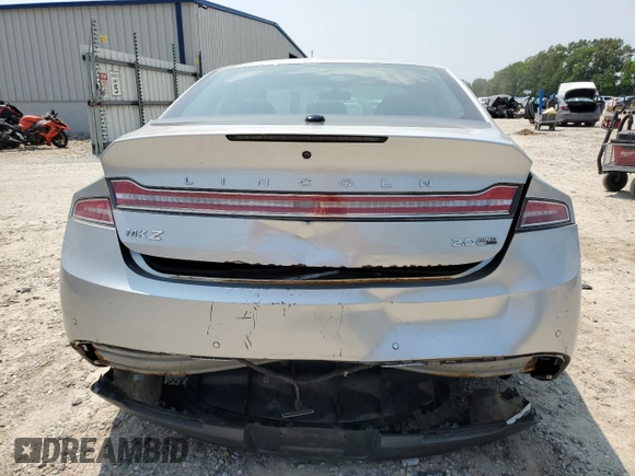 2015 Lincoln MKZ with VIN 3LN6L2J96FR600178, listed as a Copart auction lot 59780355 with 190,932 mi miles and Clean title. Bid and sale history available at DreamBid. Image 6.