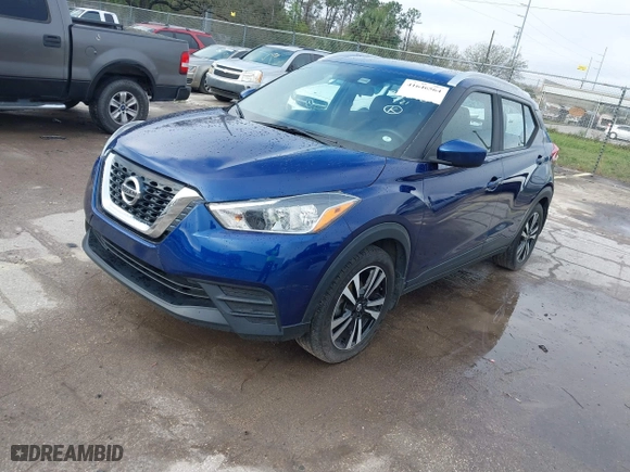 2018 Nissan Kicks SV with VIN 3N1CP5CUXJL506799, listed as a IAAI auction lot 41646564 with 75,580 mi miles. Bid and sale history available at carsss.com. Image 17.
