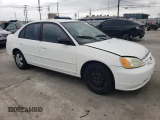 2003 Honda Civic LX with VIN 2HGES16553H586222, listed as a Copart auction lot 49484765 with 133,106 mi miles and Clean Title. Bid and sale history available at carsss.com. Image 4.