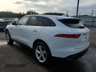 2018 Jaguar F-Pace 25t Premium with VIN SADCJ2FX3JA276263, listed as a Copart auction lot 53951035 with 70,385 mi miles and Salvage Title. Bid and sale history available at DreamBid. Image 2.